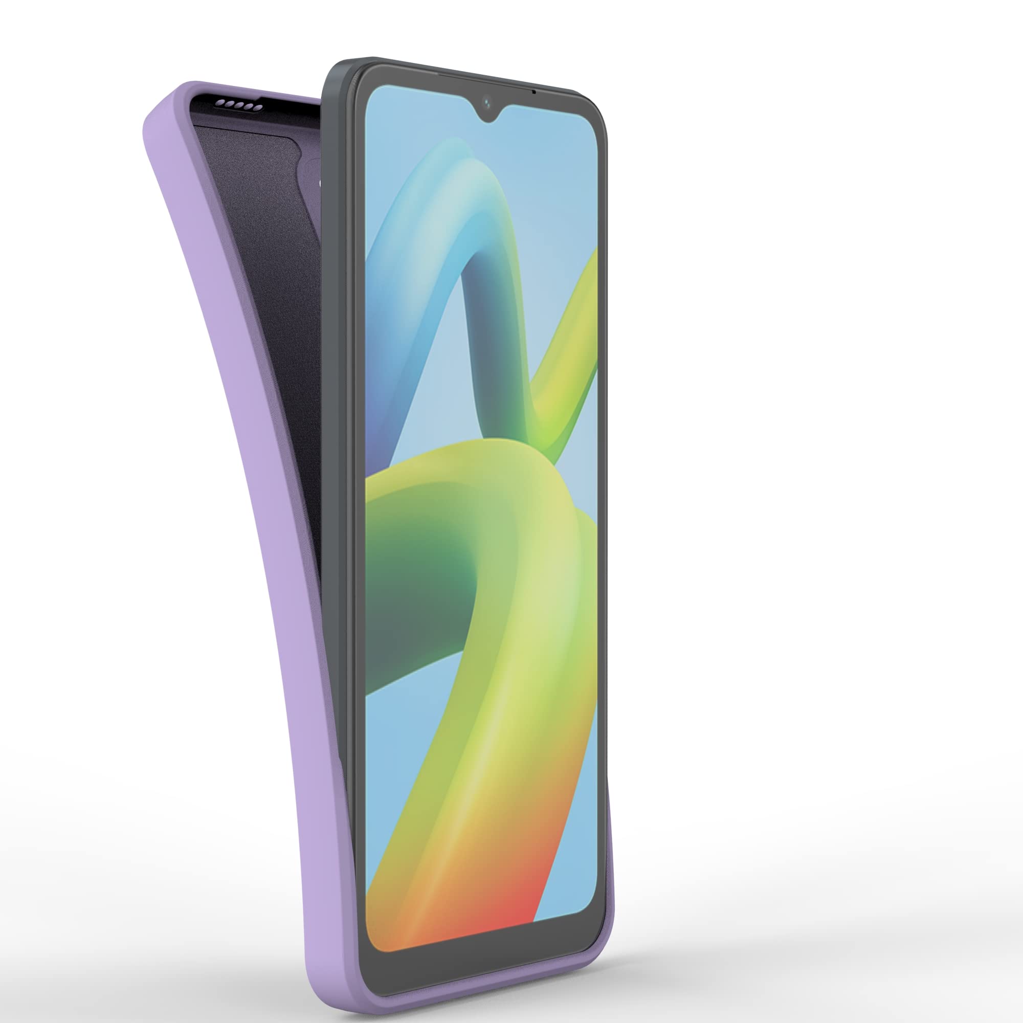 CUSTODIA per Xiaomi Redmi A2 /A1 Cover TPU Silicone Pellicola VETRO REDMI