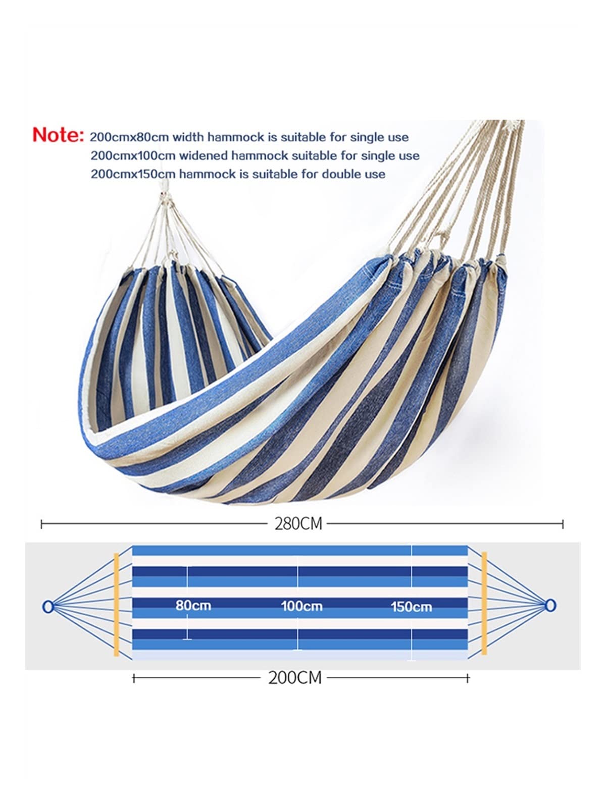 Altalene Hammock Swing (max 200 libbre) - comodo slitta da slitta for camere da letto, patio esterno, portici, ponti - indoor ed outdoor - robusto anello di sicurezza antiscivolo Altalene per Bambini