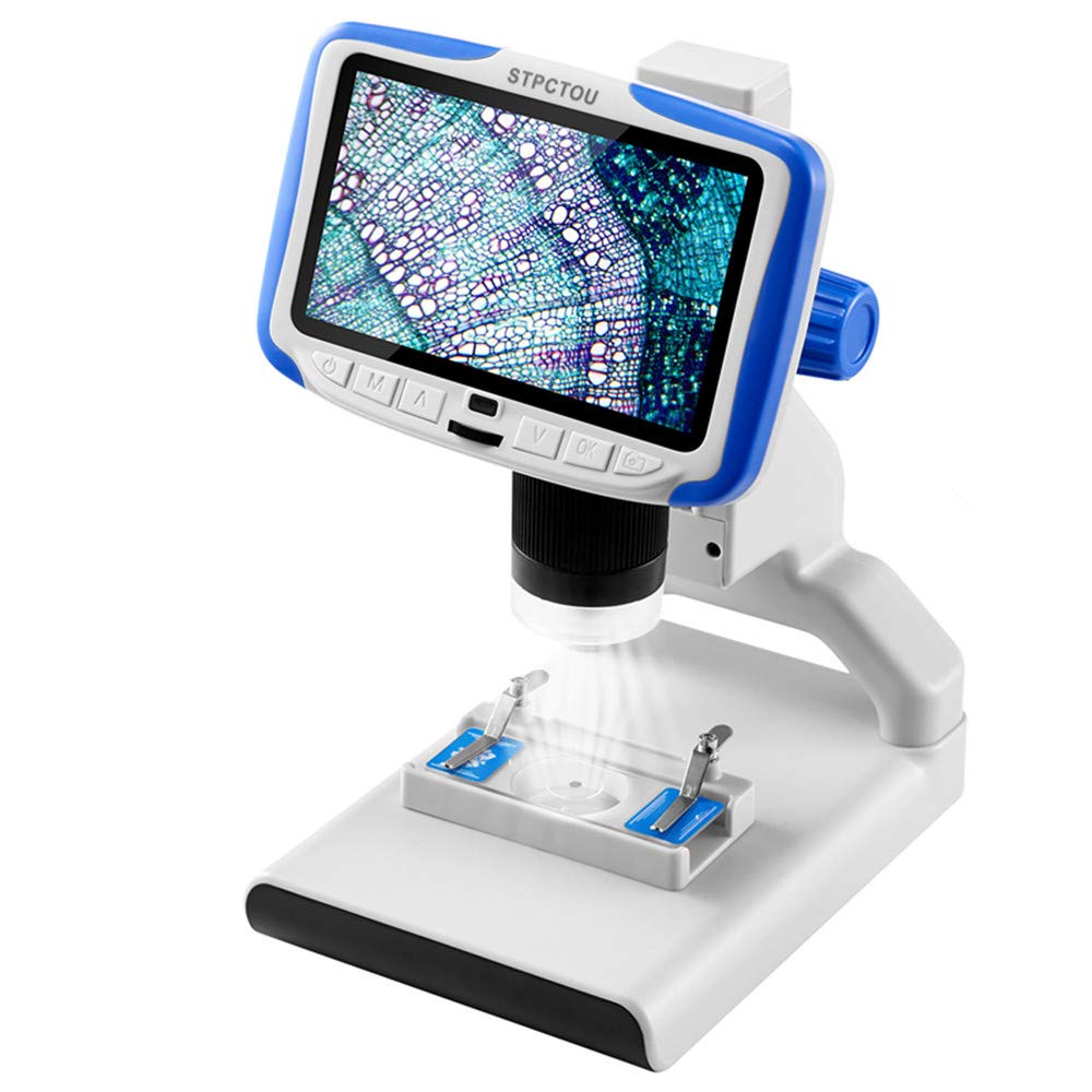 5.5インチ LCD デジタル顕微鏡 1000倍 USB エラーコイン用調整可能 LED 付き PCB 対応 顕微鏡 5.5インチ LCD  デジタル顕微鏡 1000倍 1080P コイン型顕微鏡 拡大鏡 多用途な倍率範囲 Amazon.co.jp: leanking デジタル顕微鏡  マイクロスコープ 最大1000倍率 WIN7/10対応 ...