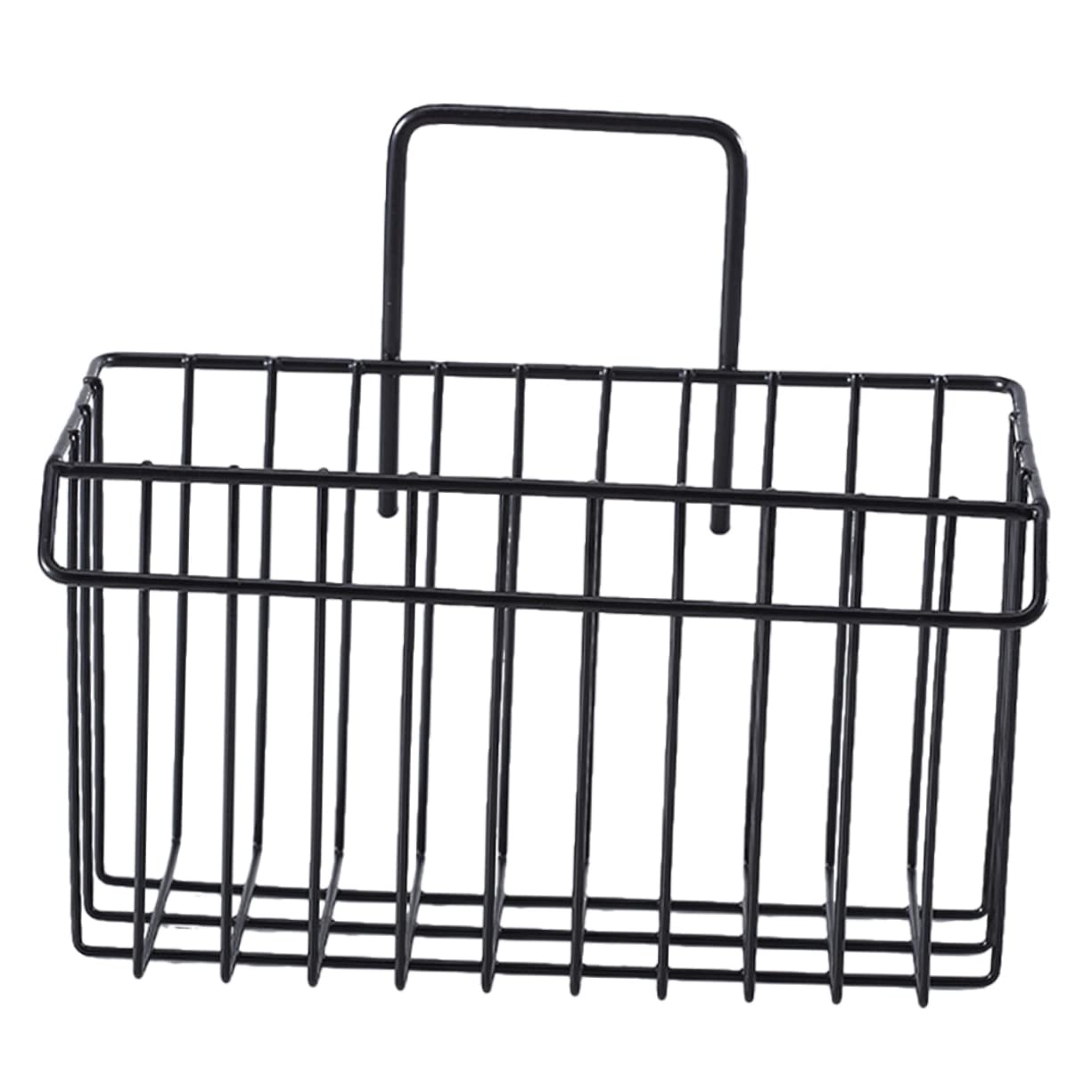 Cabilock Hanging Drain Basket Multi Functional Wall Organizer for Kitchen Bathroom Water Resistant Storage Holder for Toiletries Spice Bottles