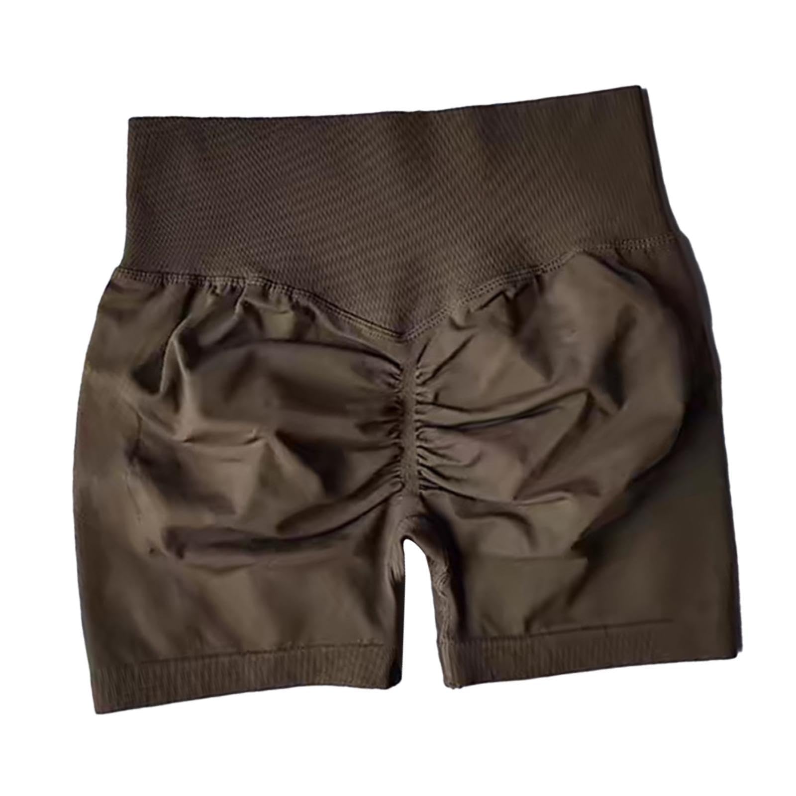 ™ Biker Shorts Summer Women Sport Shorts for Bodybuilding Gym Training Jogging Khaki brown | Shorts | Womens Clothing-image-38