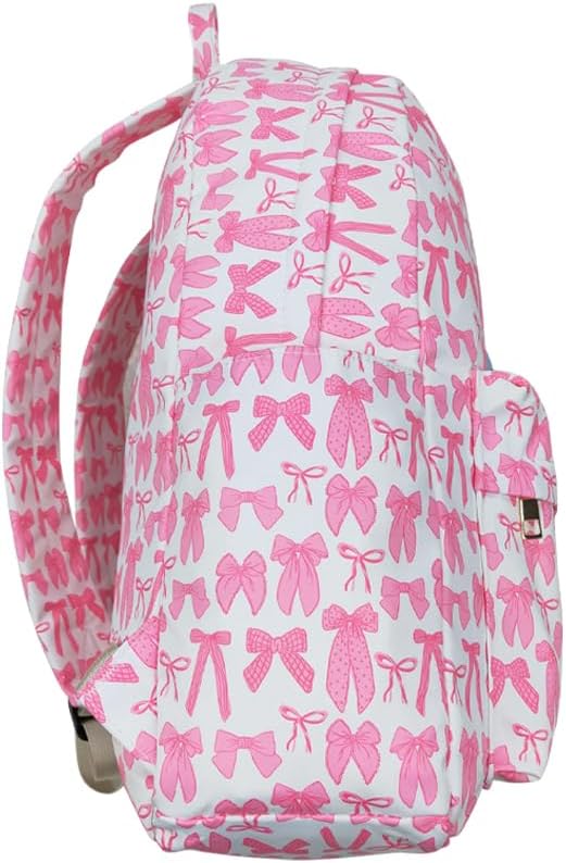 BA0285 bow pink backpack bag - Image 3