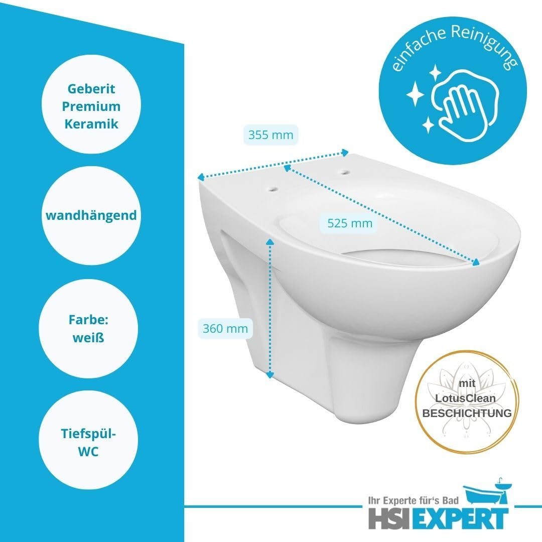 Duofix Spülkasten Drückerplatte schwarz matt Comfort Design WC Komplettset