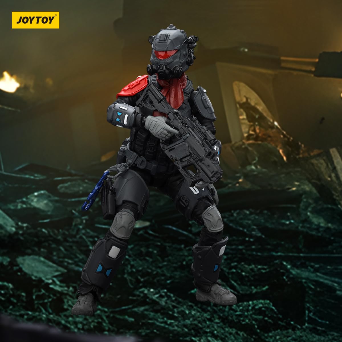 Toyverse JOYTOY 1/18 Battle for The Stars Action Figure Tyrant-04 City Combat Type, Movable Joints Character Model, Age 15+ - Image 3
