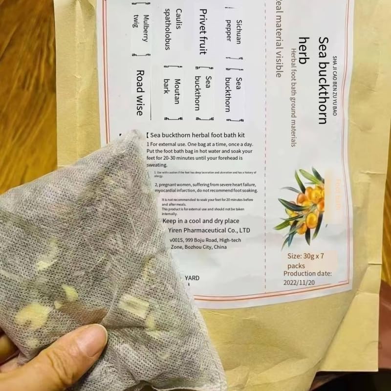Sea buckthorn foot bath kit