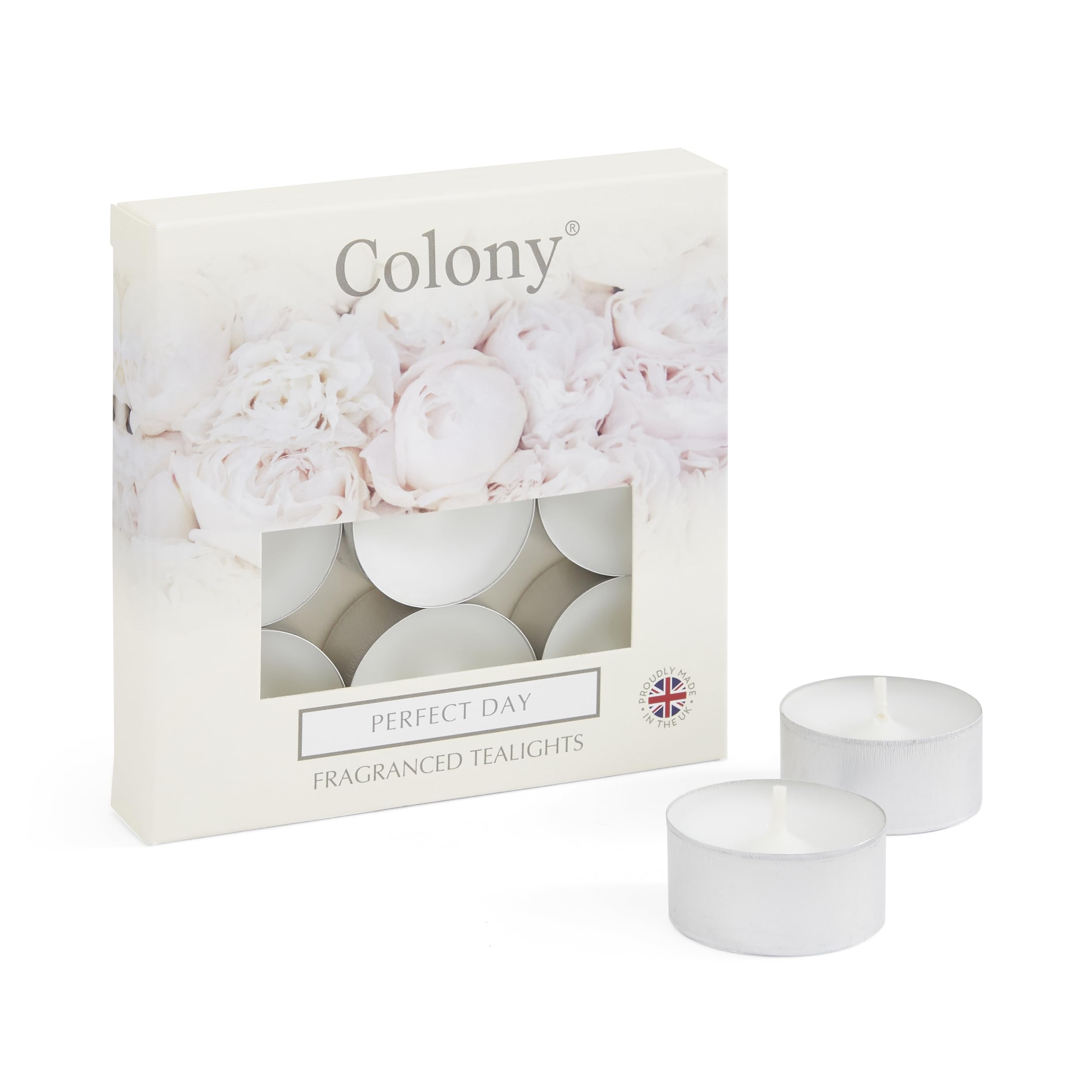 Wax Lyrical White Colony Perfect Day Tealights