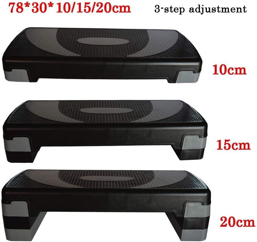 Step Platforms Lightweight and Portable PP AeroFitness Stepper, Anti-Slip Stable Yoga Gymnastics Muscle Strength Tra