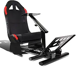 DNA Motoring Simulador de assento de corrida de videogame RS-GAME-T1-RD