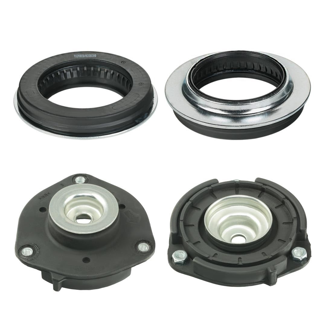 RIDEX 1180S0163 Jeu Coupelle d'amortisseur Avant Gauche Avant Droite avec roulement Compatible avec VW Golf 5 3/5 portes 1K1