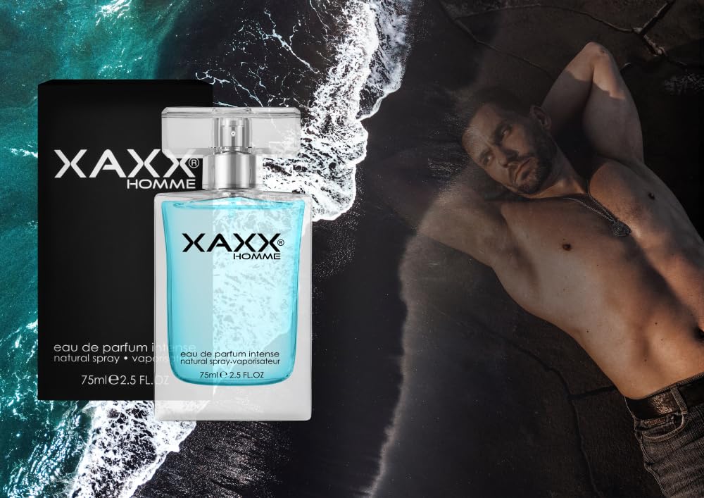 XAXX Eau de Parfum Intense FOURTY THREE Herren, vegan, tierversuchsfrei, 75 ml