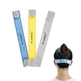 HX AURIZE Face Mask Strap Extender Adjustable for Comfortable and Relieves Pain Ears (Multi-Colored)
