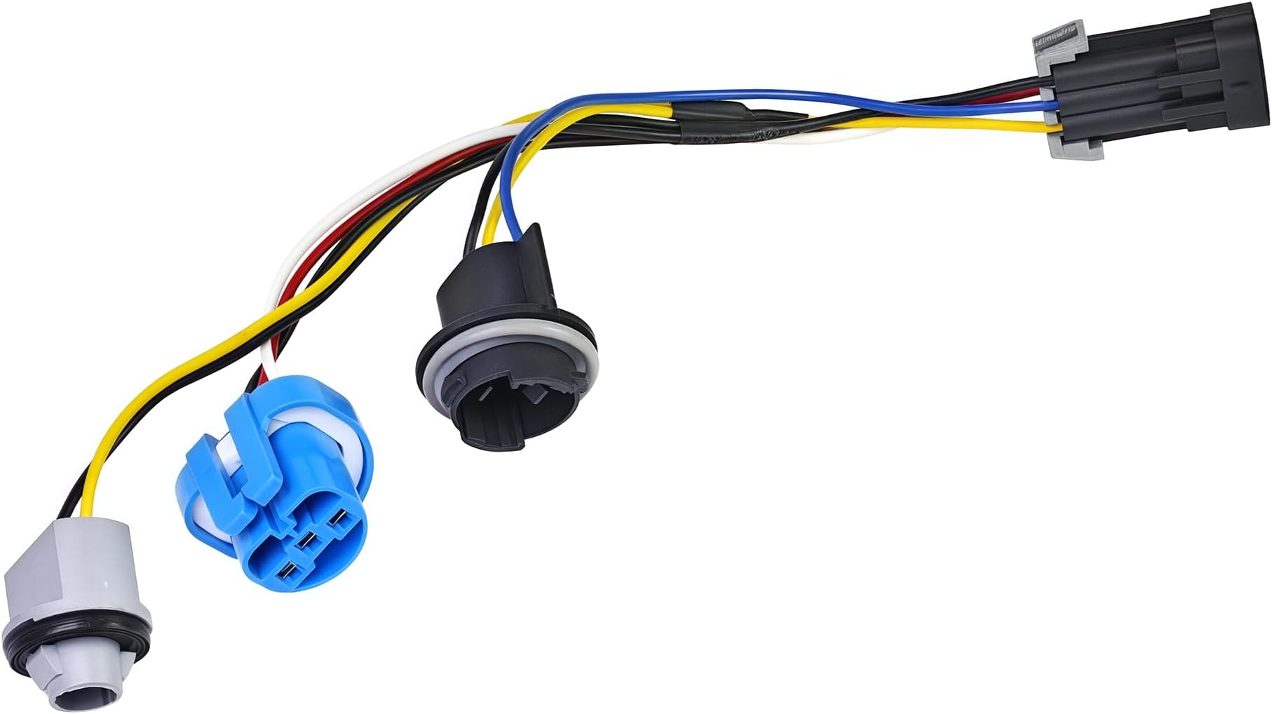 Headlight Wiring Harness 645-205 Compatible with 2005-2008 Chevy Cobalt 2005-2009 Pontiac G4 G5 Pursuit Replaces 22740620 22740621 (1PCS)
