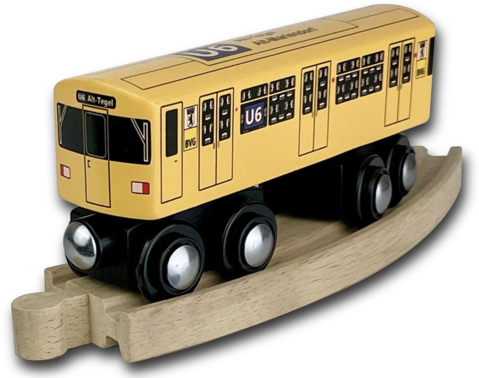 Bauer&Sohn Wooden U-Bahn Berlin Line U6