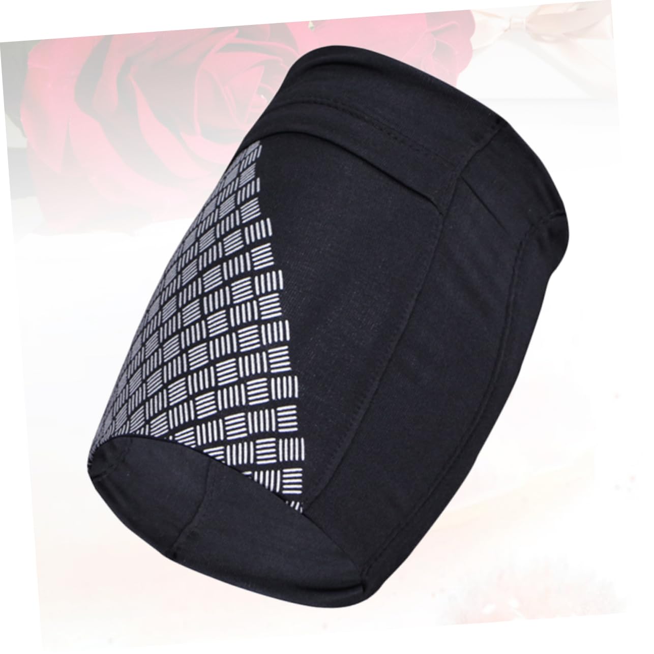 HOLIDYOYO Reflective Sports Phone Arm Bag Multi Purpose Fitness Running Pouch Comfortable Key Holder for Running Black for Gym and Outdoor Activities