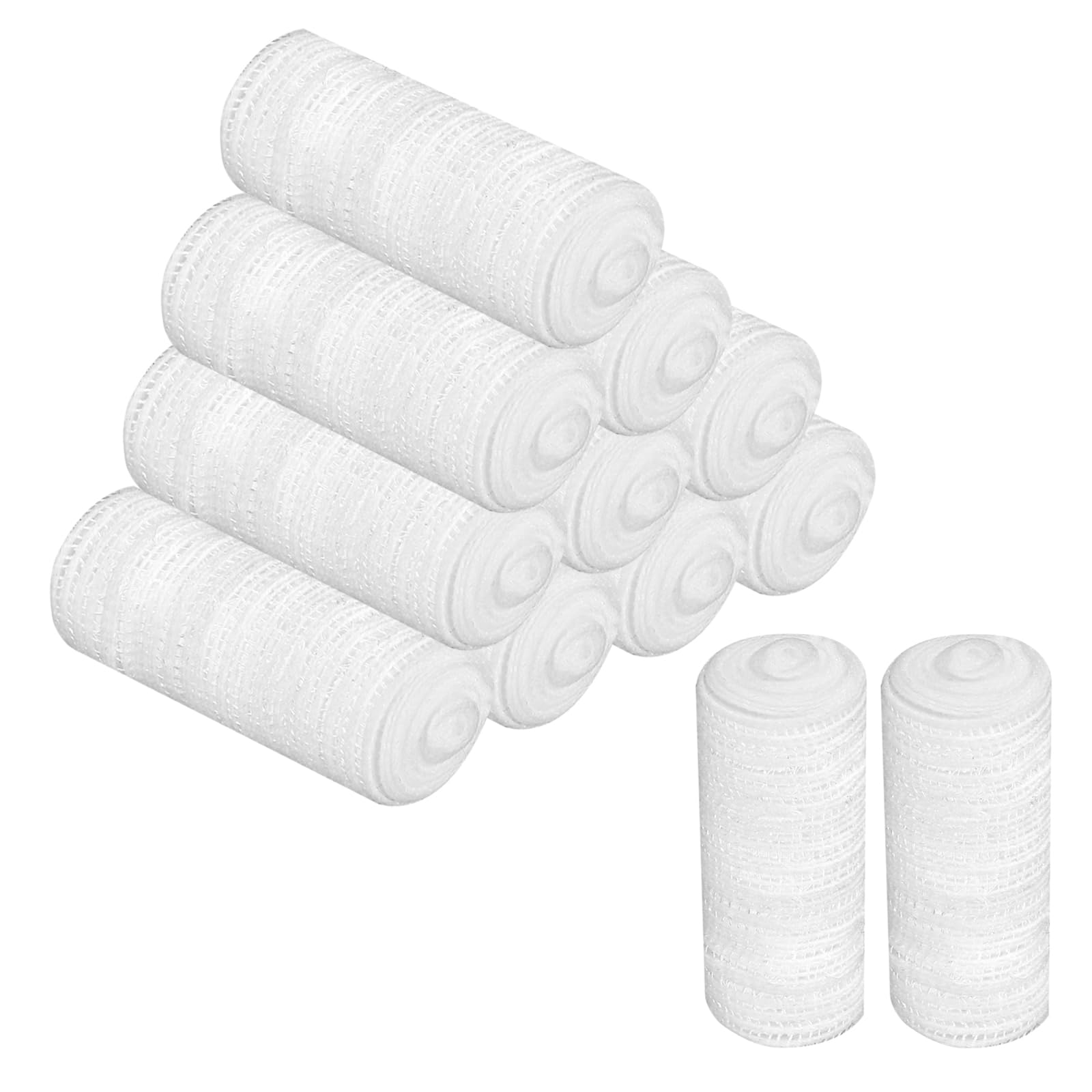 Yeasing Gauze Bandage Rolls 12PCS Conforming Bandage 5cmX2m Elastic Bandage Wraps Soft Bandages for Wounds Compression Bandages for Finger Ankle Wrist