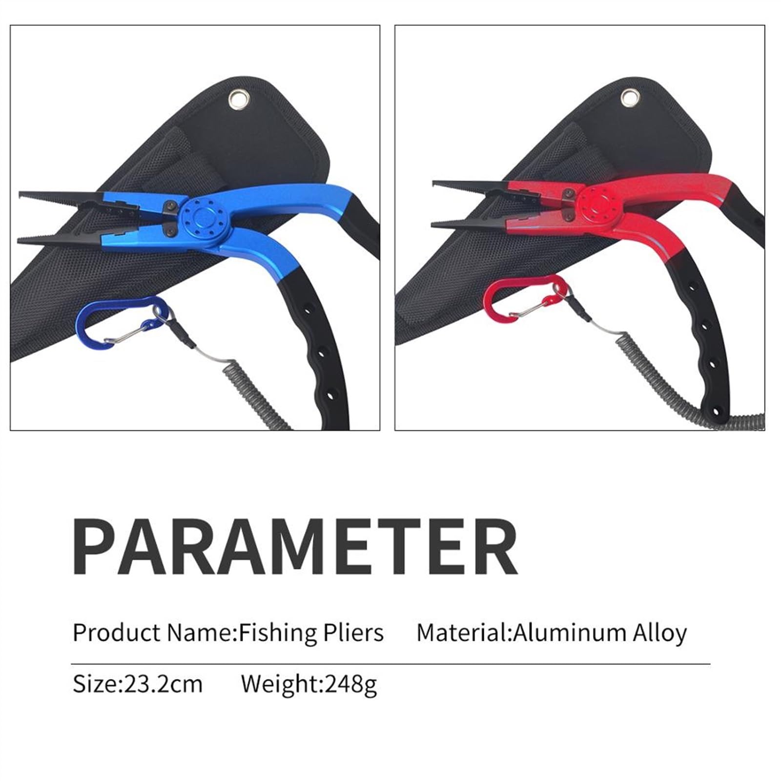 Pinze da Pesca Pinza da Pesca Multifunzione Strumento da Pesca con Esca, Set di Strumenti da Pesca for Attrezzatura da Pesca Attrezzatura Pesca