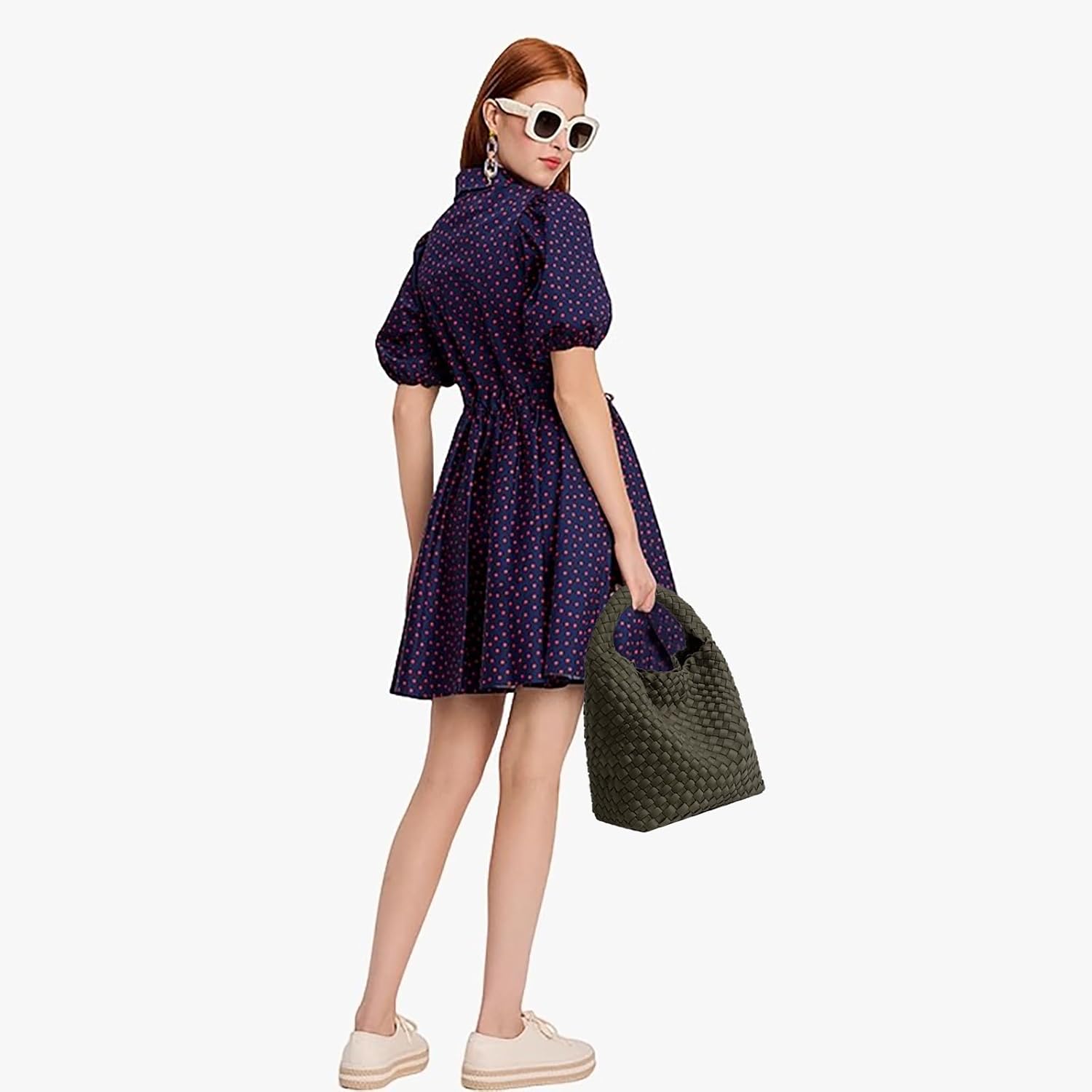 Tote for Women, Ladies Crossbody Handbag, Trendy Shoulder and Bucket Bag, Top-handle Tote Hobo Satchel with Purse | Ladies, Trendy, with Purse - Image 7