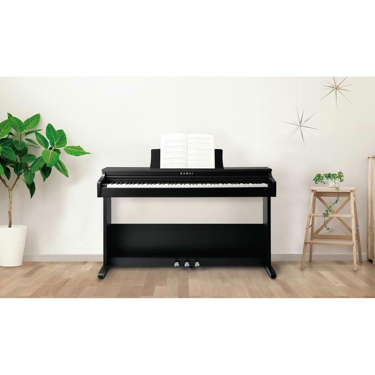 Amazon | Kawai KDP75 デジタルホームピアノ エンボスブラック | 電子 