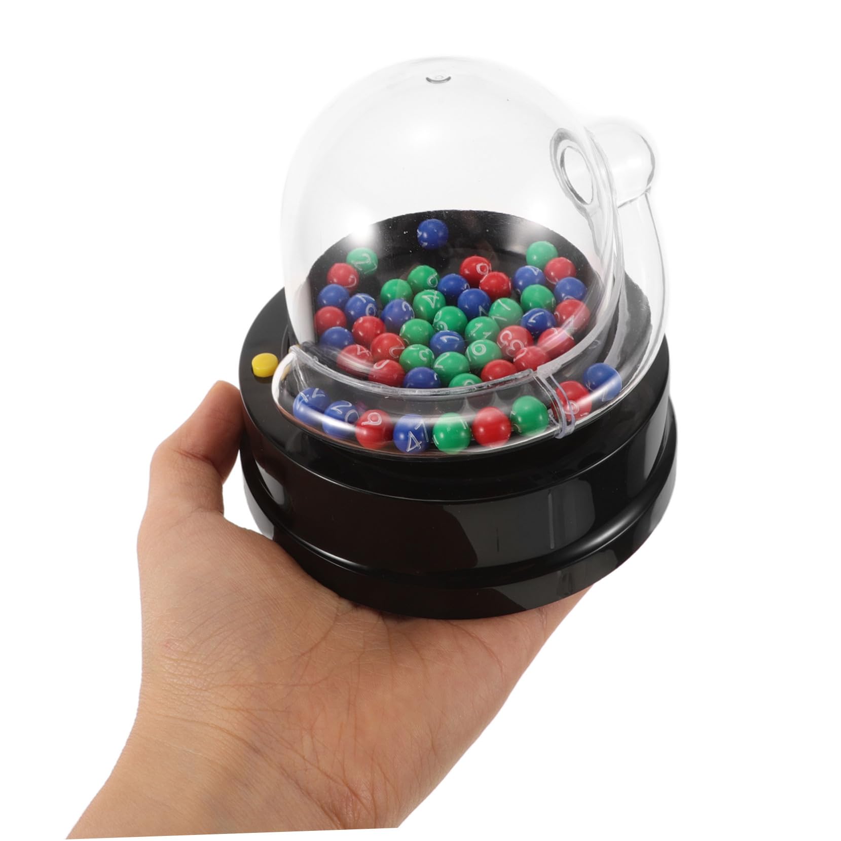 Macchina della Lotteria Elettrica Compatta in Plastica Facile da Usare per Estrazione Numeri Divertente per Feste e Giochi di Gruppo