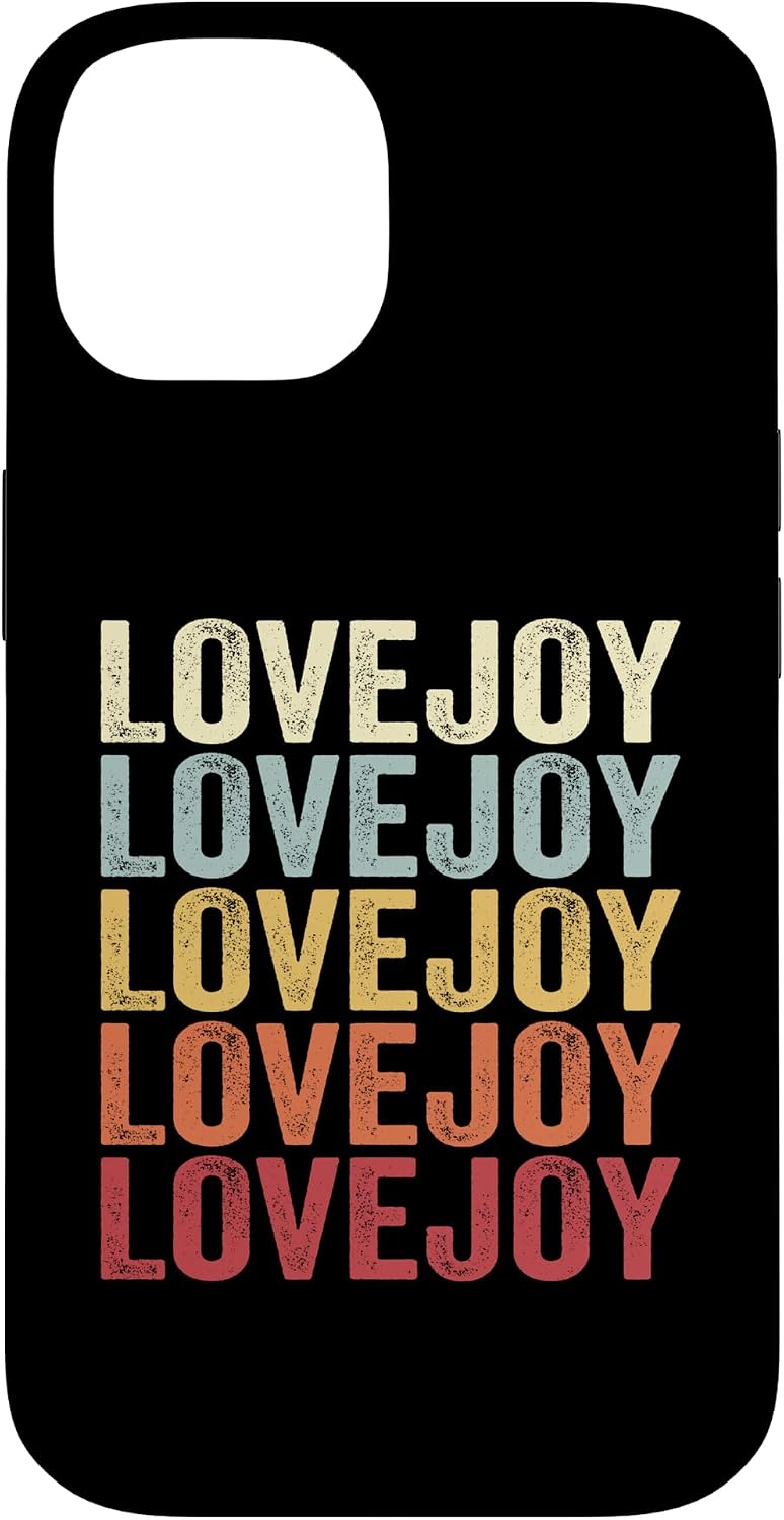 Lovejoy Georgia Lovejoy GA Retro Vintage Text Case for iPhone 11