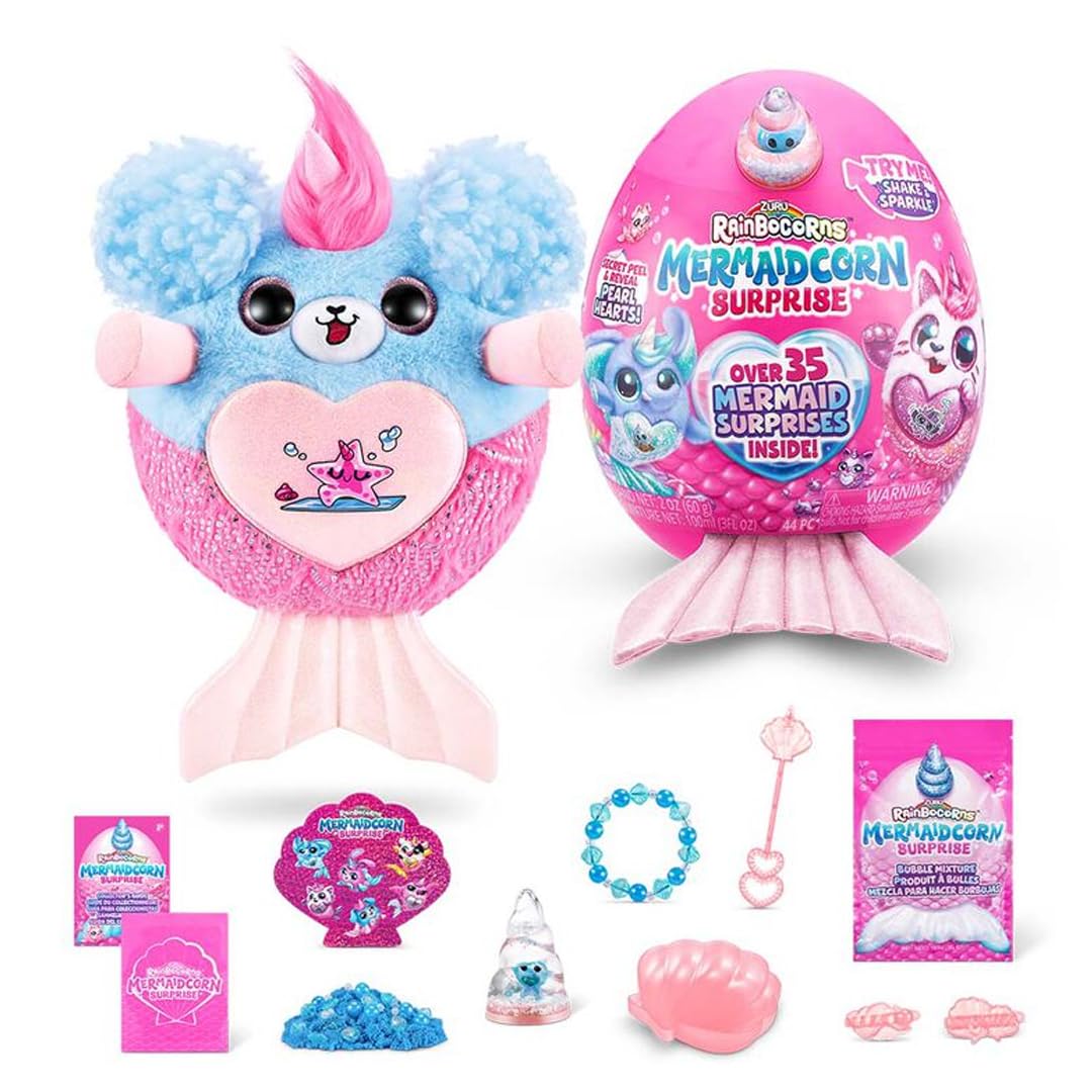 See full amazon price history chart for Breatoi! RainbowCorns Surprise! Collectible Over 35 Surprises - Mermaid Surprises, Cuddle Plush Stuffed Animal, Stickers; (RainboCorns Mermaid Corn Surprises - B.Pink) Breatoi! RainbowCorns Surprise! Collectible Over 35 Surprises - Mermaid Surprises, Cuddle Plush Stuffed Animal, Stickers; (RainboCorns Mermaid Corn Surprises - B.Pink) (B0D3YSJ4DB) Amazon Price History, Amazon Price Tracker