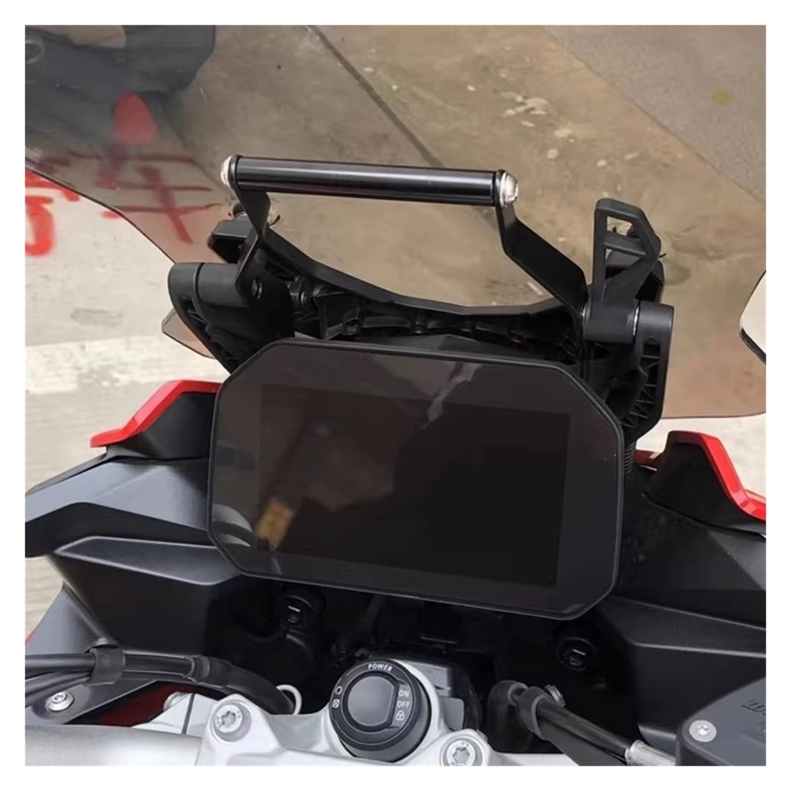 Moto Supporto Navigatore GPS Per BMW F900 XR F900XR F 900 2020-2025 Staffa Navigazione GPS Supporto Moto Espansione Telefono Mobile Porta Telefono Moto