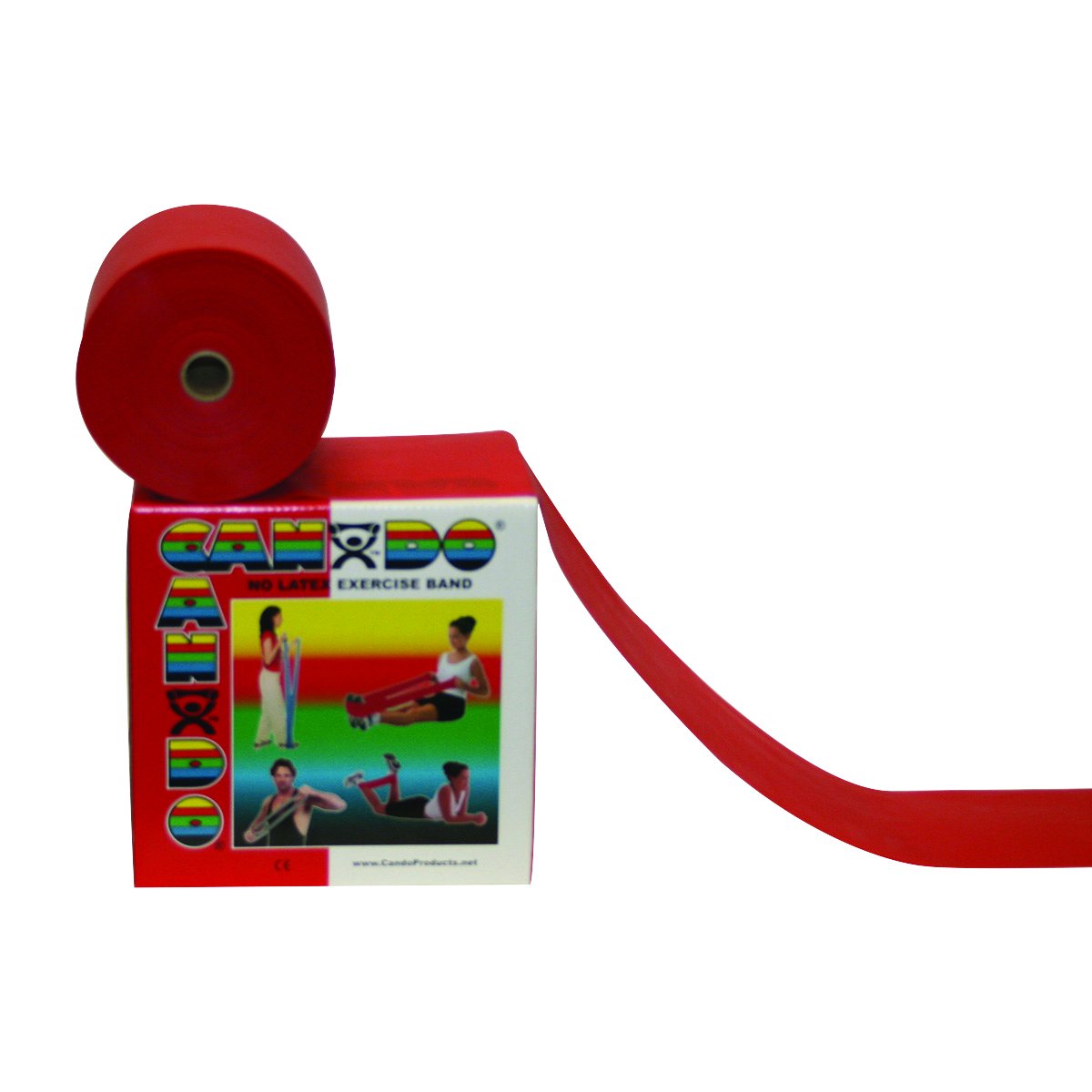 Latex-Free Bands - Light Resistance(Red) - 6 Yard Roll