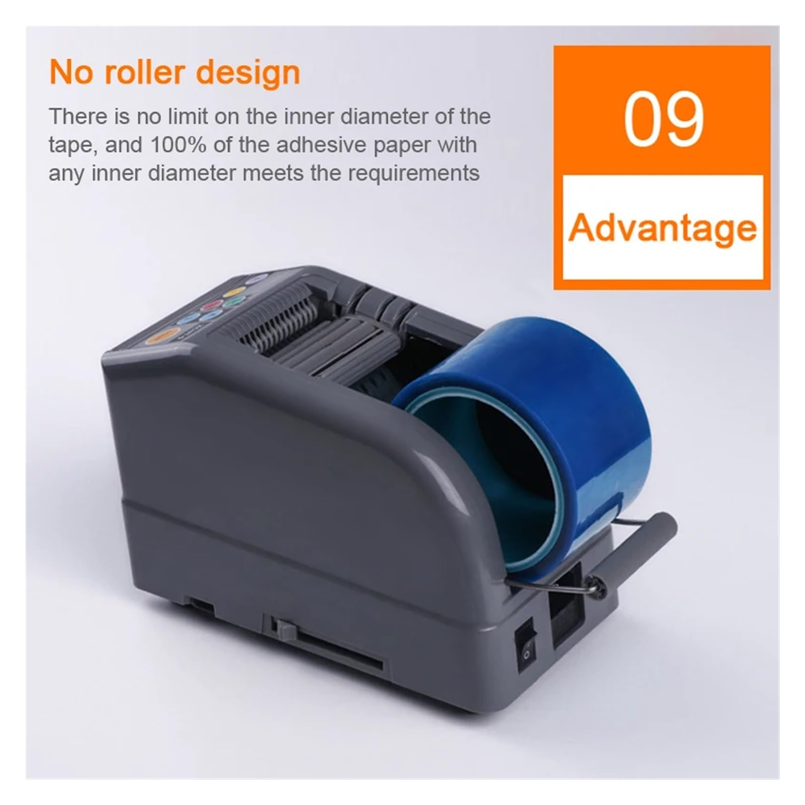 Dispenser Automatico Di Nastro Adesivo Larghezza 6-60 Mm | Macchina imballatrice for taglierina a nastro bifacciale intelligente, lunghezza 5 mm-999 mm