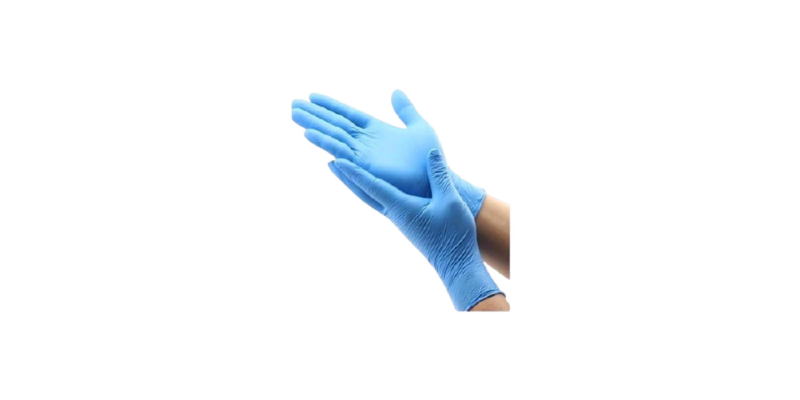 Superguard Nitrile Examination Gloves Powder free 100 Pc/pack (X Large)