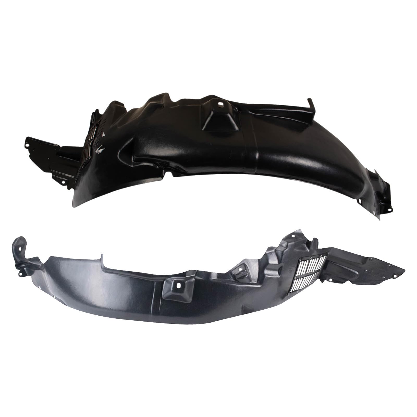 TRQ Front Inner Fender Liner Set | For 2006-2011 Hyundai Accent HY1250113 HY1251113