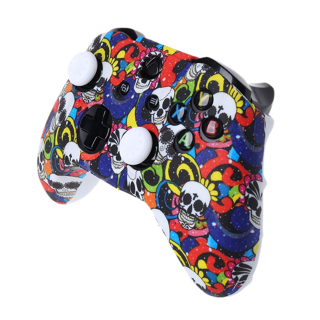 1 Set Custodia Protettiva in Silicone per impugnature per Controller di Gioco Xbox One X S.