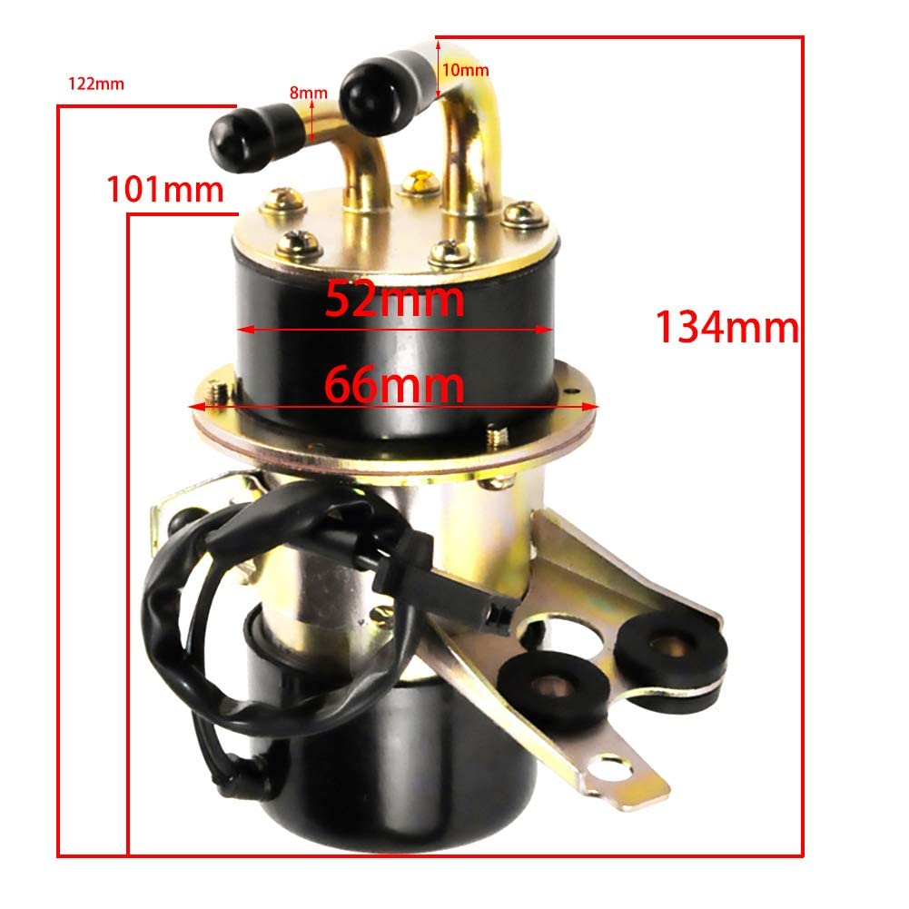 Pompa Benzina Nuova Per Yamaha YZF R6 (1999-2002) R1 1000 (1997-2005) FZ1 - Diametro 10mm