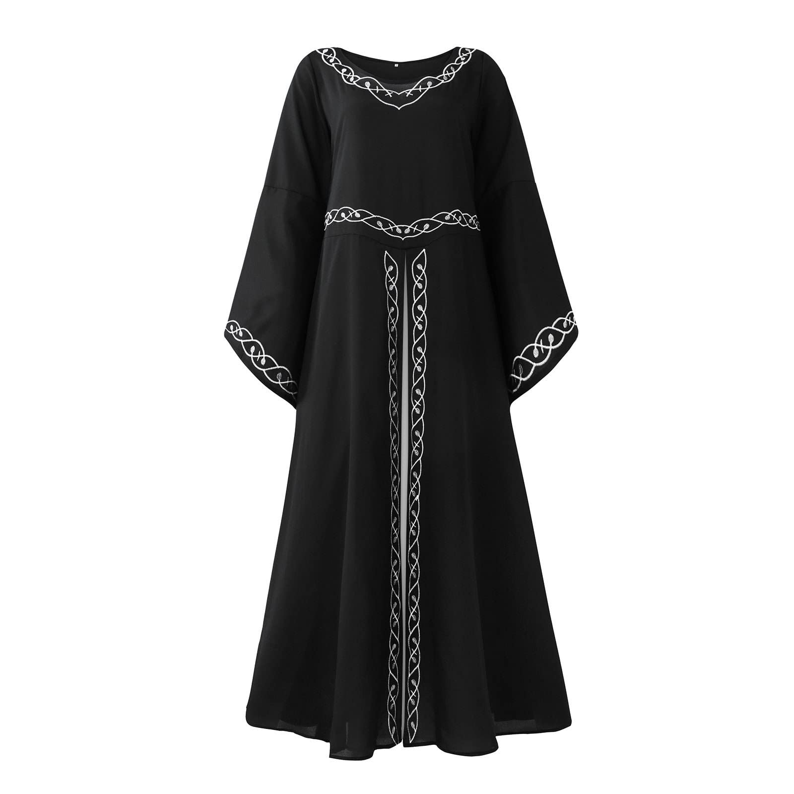 Genérico Disfraces Halloween Larga Vestido De Fiesta Mujer Steampunk Cosplay Mujer Tallas Grandes