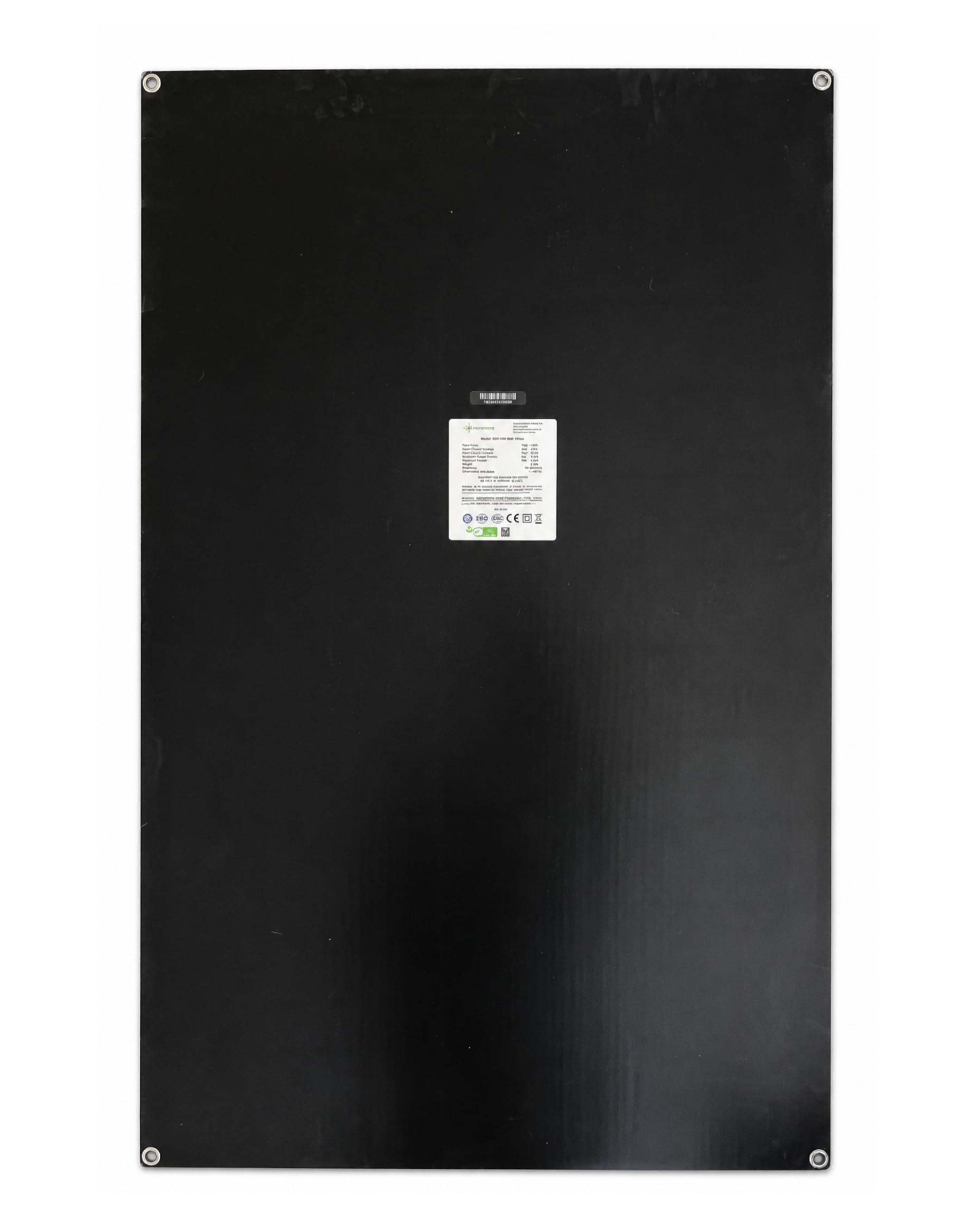 solartronics Panel solar 100 W monocristalino 18-Busbar Tecnología 940 × 590 × 3 mm 2,7 kg 5,38 A