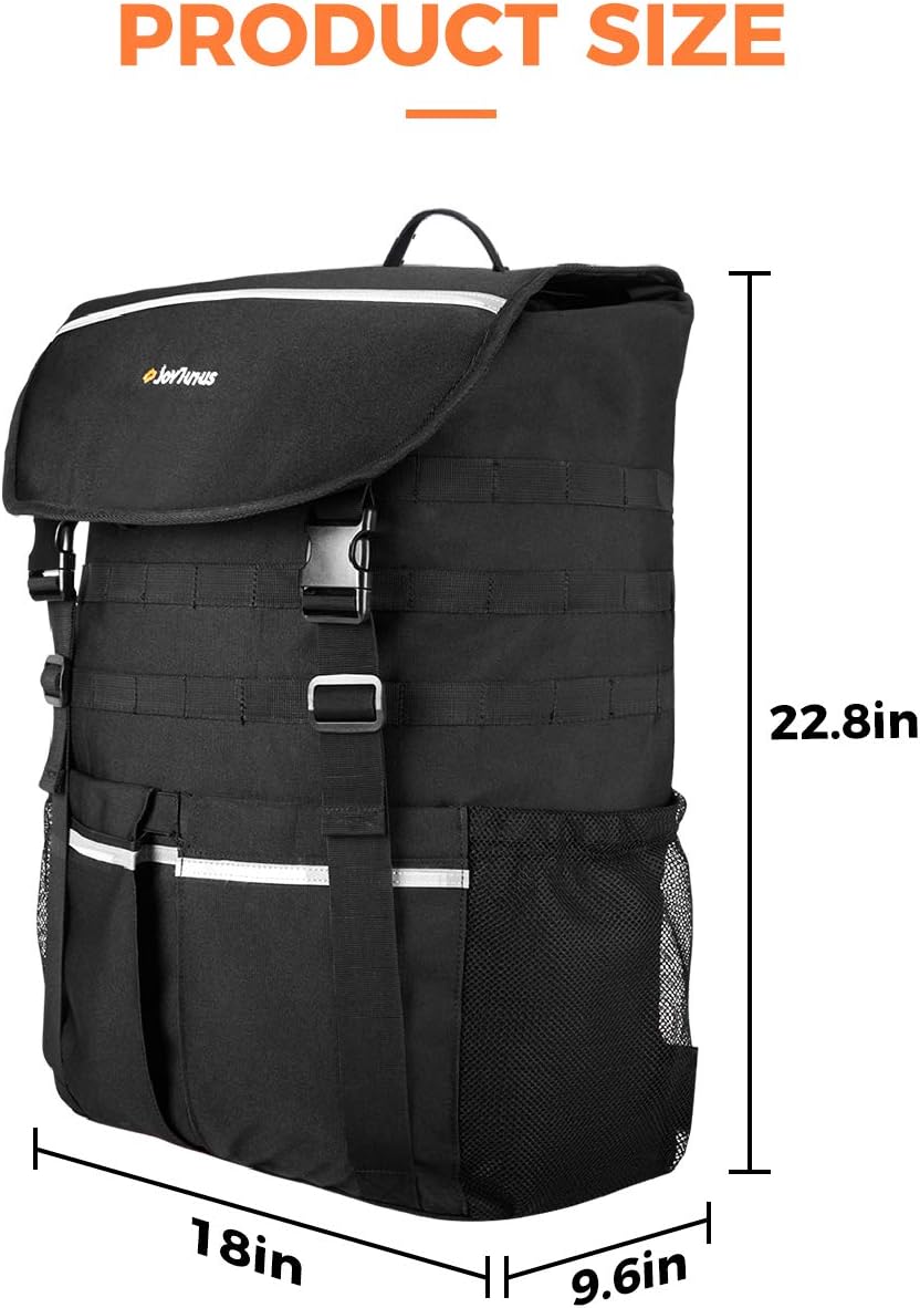 Spare Tire Trash Bag, JoyTutus Fits 40" Tire Overland Series Large Capacity Spare Tire Bag for Wrangler JK JKU JL JLU Cargo Storage Bag, Tool & Gear for Outdoor Off-Road Recovery Gear - Universal fits : Automotive