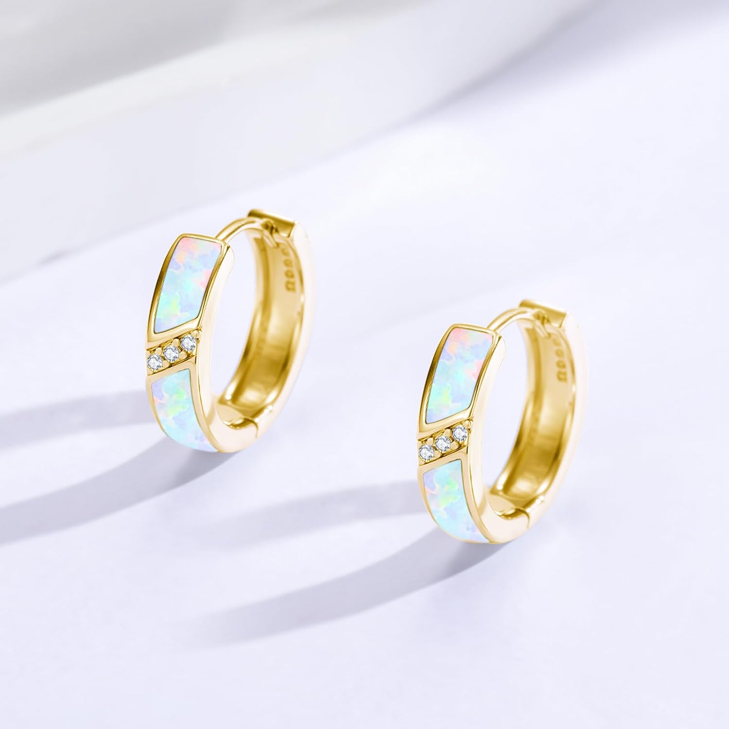 Hoop Earrings for Women Men 925 Sterling Silver Huggie Earrings Hypoallergenic Jewelry Gifts