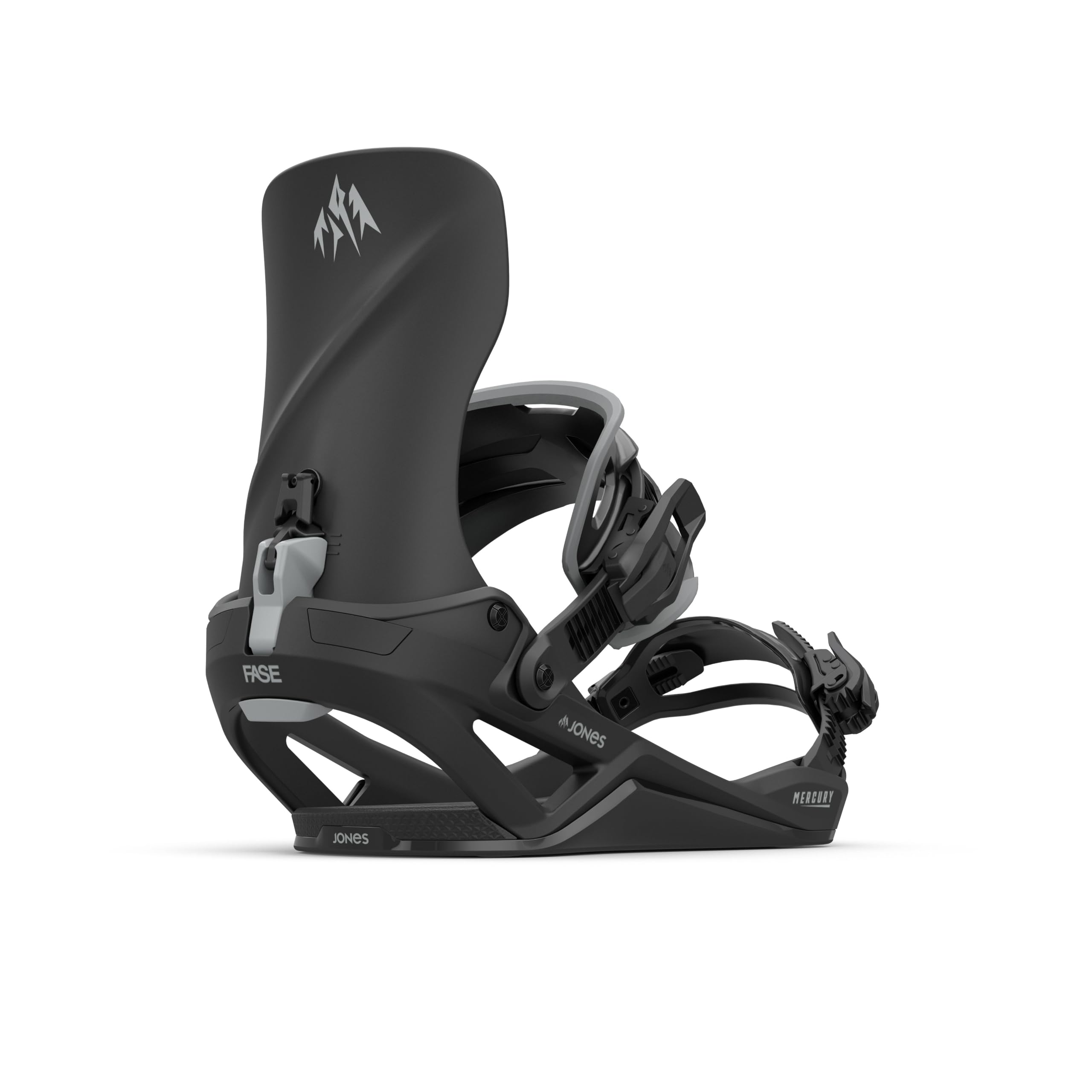 JONES - Fixation de Snowboard Mercury All-Mountain et Freeride avec SKATETECH, réactive et Confortable