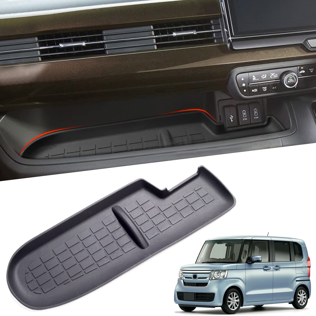 Amazon.co.jp: Temiry ノンスリップマット N-BOX用 JF3型 JF4型 ドア 