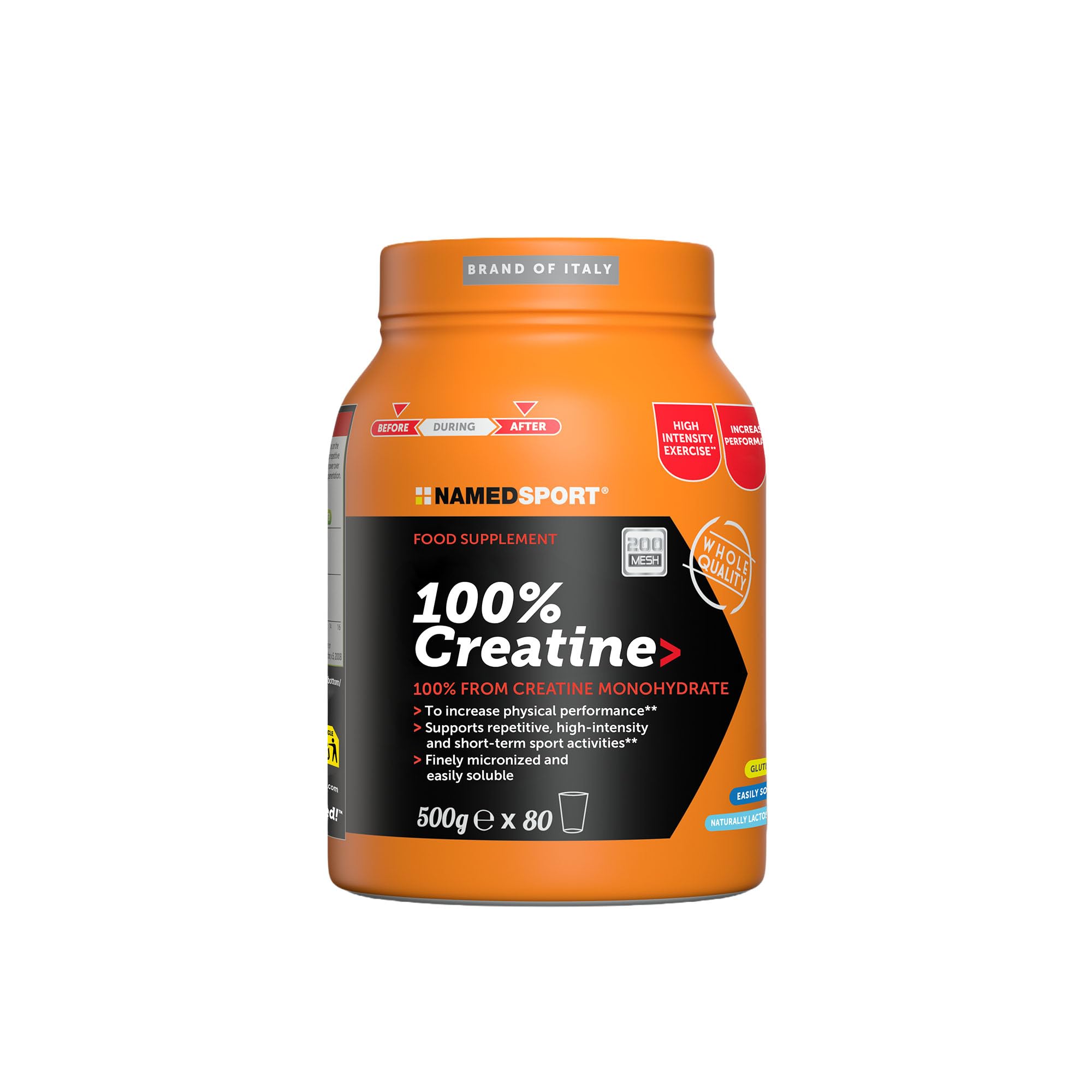 Creatina monoidrato micronizzata purissima polvere 500gr