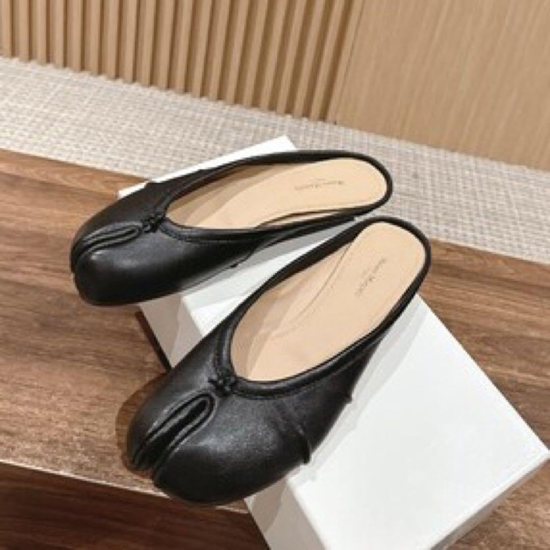maison margiela メゾンマルジェラ足袋バレエシューズ 24CM - フラット 