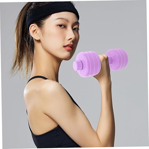 Miniatura 5 de 2 botellas de agua ajustables con mancuernas para mujer, equipo de fitness versátil para oficina en casa, diseño duradero para dar forma a