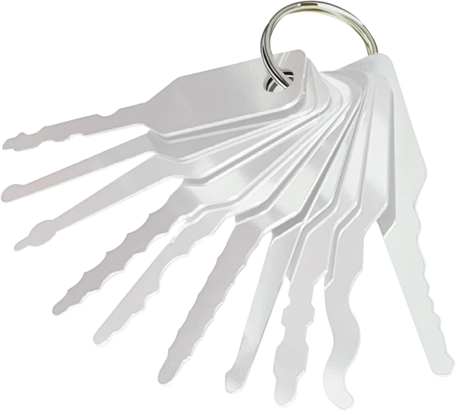 10 Pcs Hook Set Repair Tool Sets, Automotive Precision Hook Hand Duty Tools, Stainless Steel Car Pick Tool Kit Heavy Duty Hand for Forklift Lgnition Cabinet Toolbox