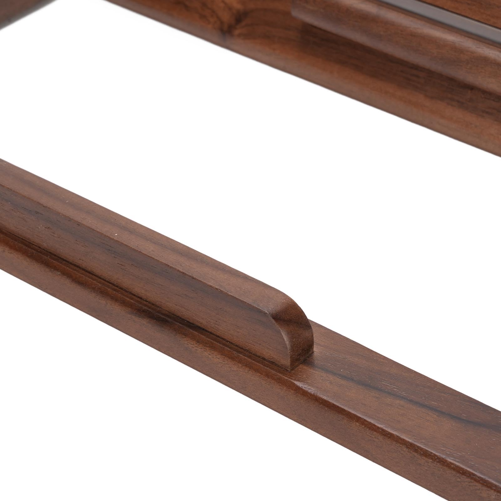 Cocoarm Supporto Pieghevole per Tablet in Legno di Noce, Porta Tablet con 2 Impostazioni di Angolazione, for Casa Ufficio Studio Lettura