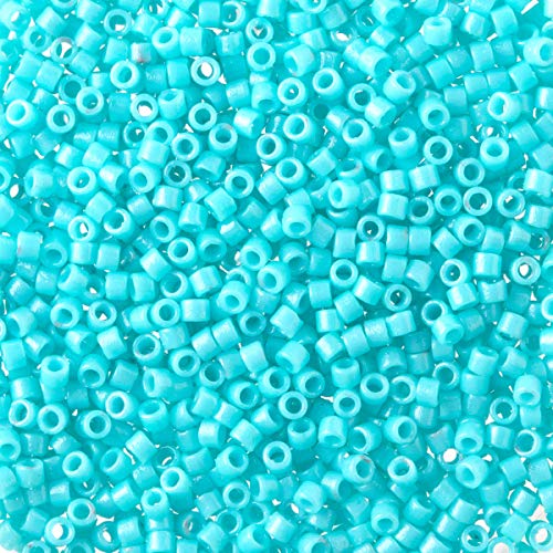 Miyuki Delica Seed Beads Bundle: Size 11/0, Waves Collection DB1283, DB1764, DB2130