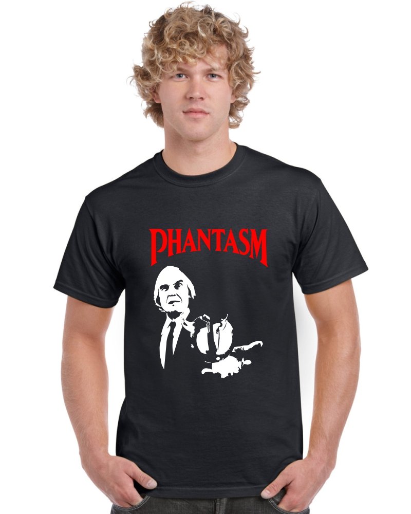 Ameiva Apparel Phantasm Tall Man T Shirt (3XL) Black