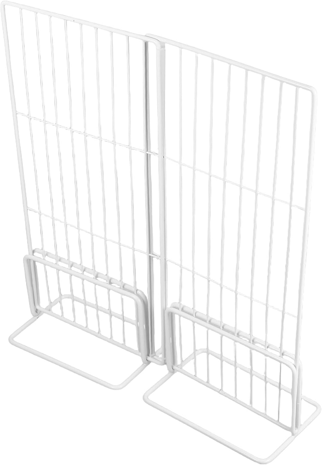 Plastic Shelf Divider for Freezer and Refrigerator, White Pet and Pp Material, Easy Installation and Deformation Resistant, for Supermarkets and Ice Cream Shops Organization
