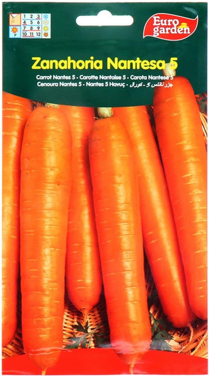 Euro Garden Nantesa 5 Carrot Seeds