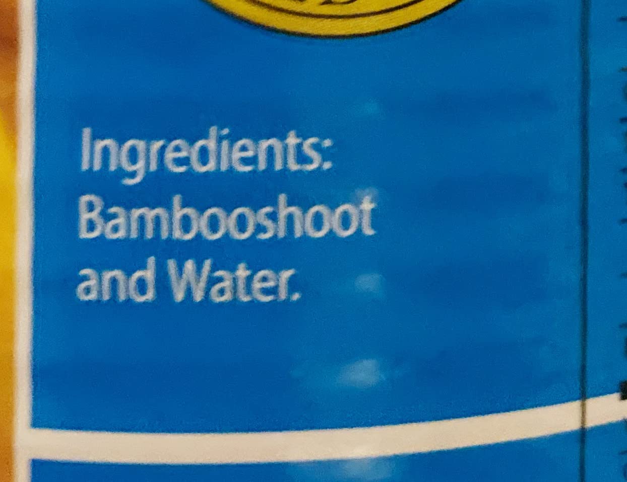 Companion Bamboo Shoots ( Half And Chunk In Water) 19 Oz-4 Cans