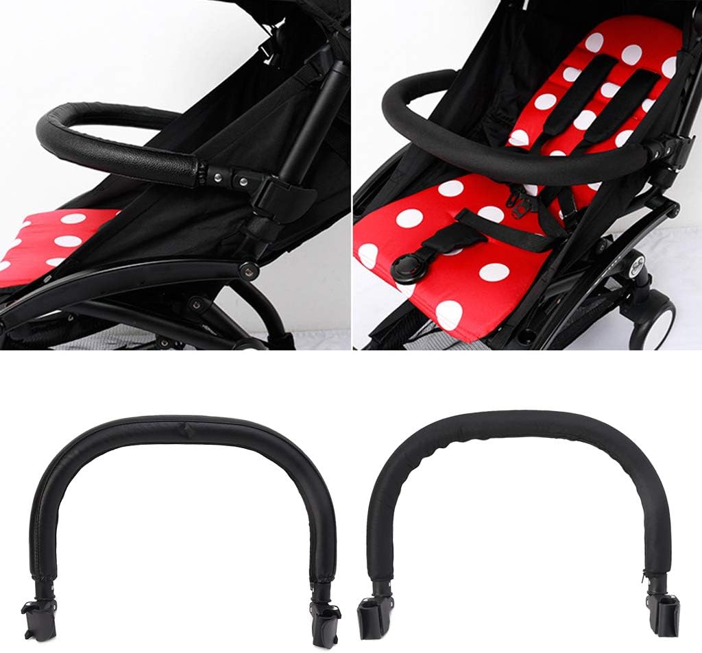 angwang Stroller Armrest,Baby Stroller Armrest Bumper Bar Universal Handlebars Baby Pushchair Accessories A 43cm/16.93in