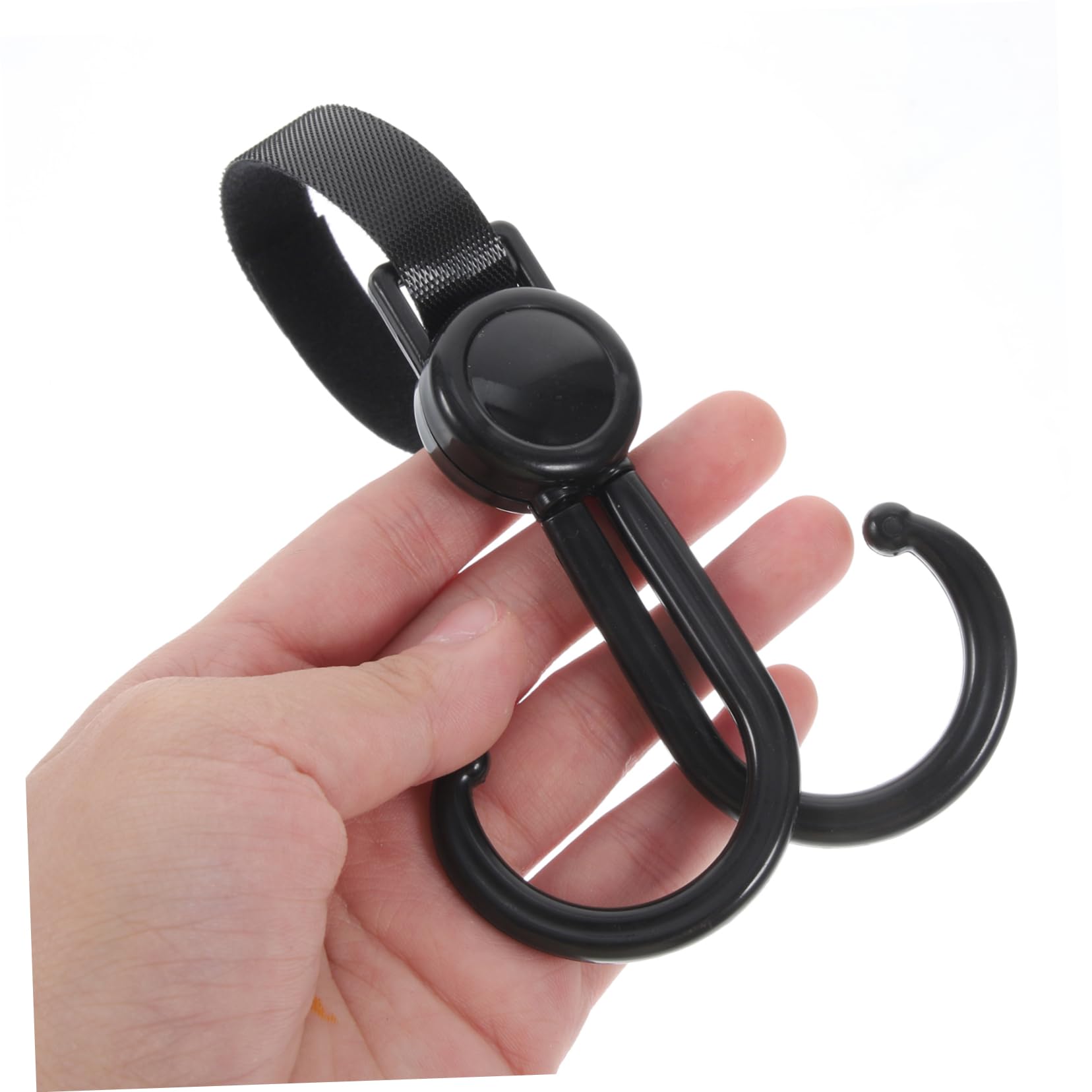 BESTonZON Stroller Wagon Accessories Double Hook Hanging Bag Supermarket Shopping Trolley Hook Durable